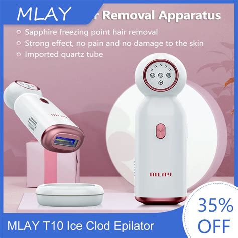 MLAY T10 Laser Hair Removal Ice Sapphire Painless Epilator Permanent