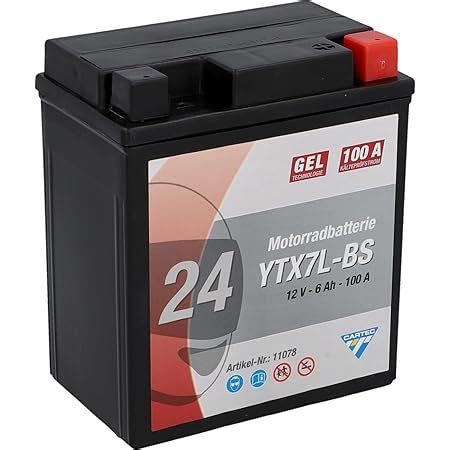 Yuasa Ytx L Bs Wc Wartungsfreier Akku Amazon De Auto Motorrad