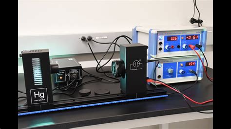 Photoelectric Effect Physics Lab Experiment Youtube