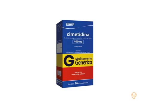 Para Que Serve A Cimetidina - Bula do Cimetidina 400mg 16 Comprimidos | CliniGuia