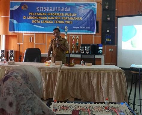 Diskominfo Dan BPN Sosialisasi Pelayanan Informasi Publik WASPADA