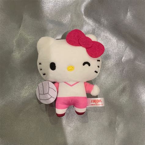 Sanrio 2020 Hello Kitty Volleyball Mini Soft Toy Hobbies And Toys Toys