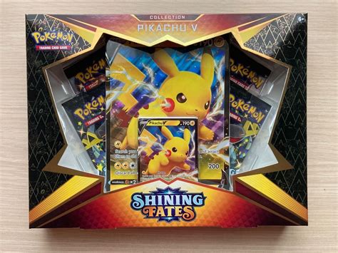 Pokemon Shining Fates Pikachu V Collection Box Kaufen Auf Ricardo