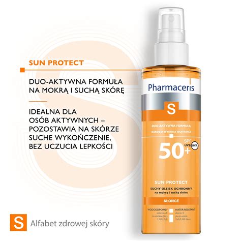 Pharmaceris S Sun Protect Suchy Olejek Ochronny Do Cia A Spf