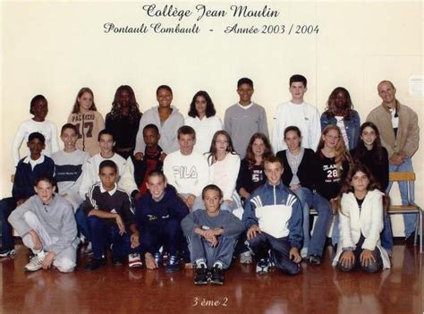 Photo De Classe Me De Coll Ge Jean Moulin Copains D Avant