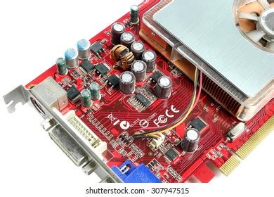 Vga Card Computer Graphic Card On Stock Photo 307947515 | Shutterstock