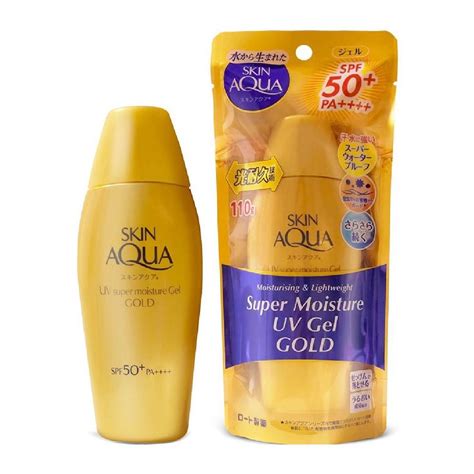 Sunplay Skin Aqua Super Moisture Uv Gel Spf50 Gold Mild And Gentle