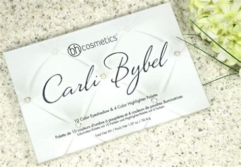 Bh Cosmetics Carli Bybel Eyeshadow Highlighter Palette Review Swatches