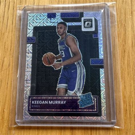 2022 23 Panini Donruss Optic Choice 214 Keegan Murray Holo Prizm