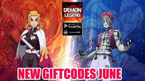 Demon Legend Fury New Giftcodes June Demon Slayer RPG Android YouTube