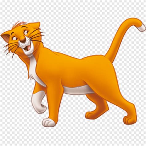 Orange Animal Character Illustration The Aristocats Thomas Omalley