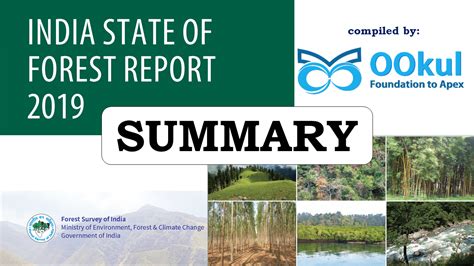 India State Of Forest Report ISFR 2019 Summary For UPSC CSE 2020