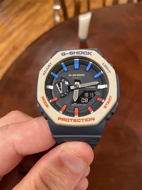 G Shock ‘casioak Pepsi Modified By Ifl Watches Watchuseek Watch Forums