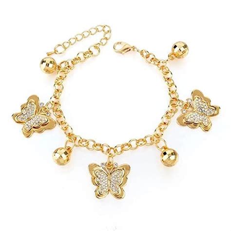 Shining Diva Fashion Latest Stylish Gold Plated Crystal Charm Gift