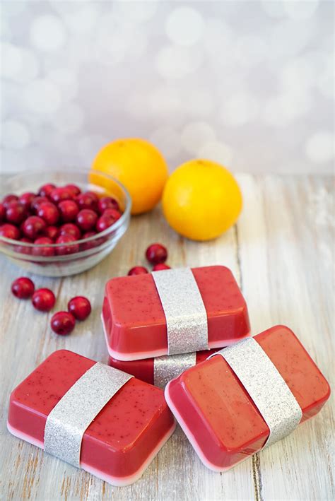 Minute Diy Cranberry Orange Soap Happiness Is Homemade