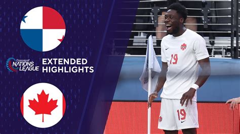 Panama Vs Canada Extended Highlights Concacaf Nations League Cbs