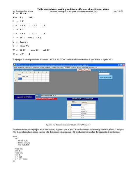 Tabla De Símbolos En C Y Su Interacción Con El Analizador Léxico Página 2