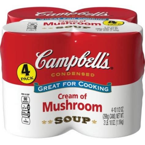 Campbell S Condensed Cream Of Mushroom Soup Oz Pack Of