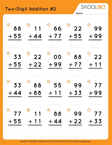 One Digit Addition Worksheets