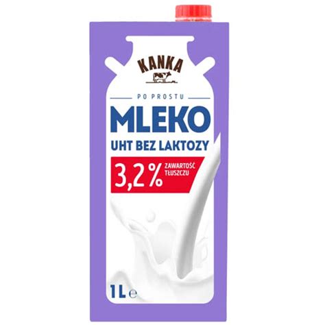 Kanka Mleko Uht Bez Laktozy T L Delikatesy Dw Jka