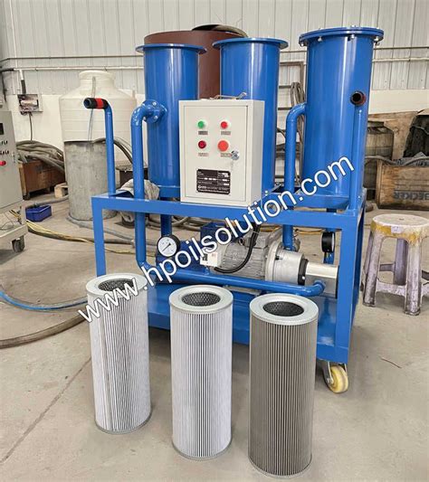 Small Oil Filtration Unit Portable Oil Purifier