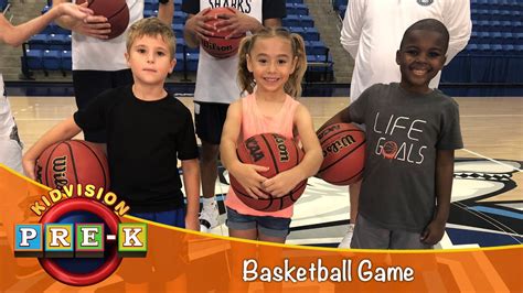 Basketball Virtual Field Trip Kidvision Pre K Youtube