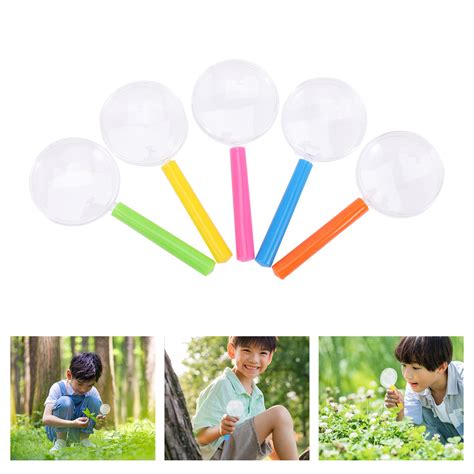 YOSADIER Handheld Dual Lens Magnifier 30Pcs for Kids Educational Use