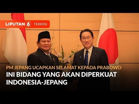 Terbang Ke Jepang Prabowo Bahas Kerja Sama Bilateral Dengan Pm Kishida