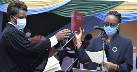 Fifteen New Chief Officers Sworn Into Office Kenya News Agency