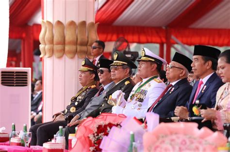 SBY Ikut Hadir Di Puncak HUT Ke 78 TNI Duduk Bareng Prabowo