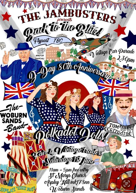 Woburn Sands Band "A" Band: "Back to the Blitz" 1940s Day, St Marys