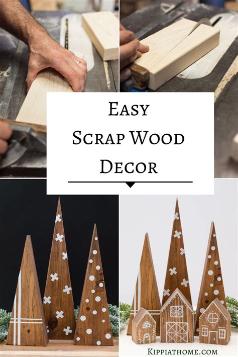 Easy DIY Scrap Wood Trees