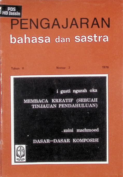 Pengajaran Bahasa Dan Sastra JAKLITERA