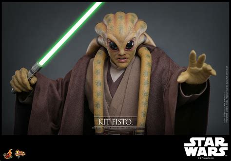 Kit Fisto Star Wars Revenge Of The Sith Hot Toys Collectibles