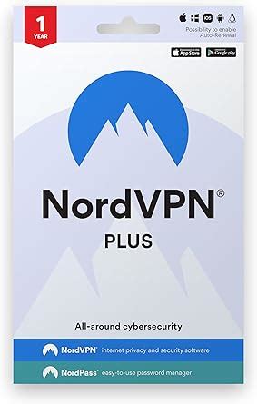 Amazon Nordvpn Plus Year Vpn Cybersecurity Software Bundle