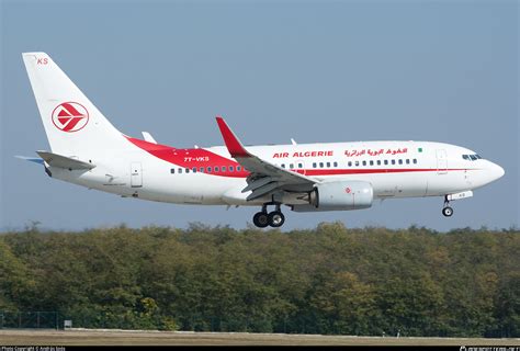 7T VKS Air Algérie Boeing 737 7D6C WL Photo by András Soós ID 888571