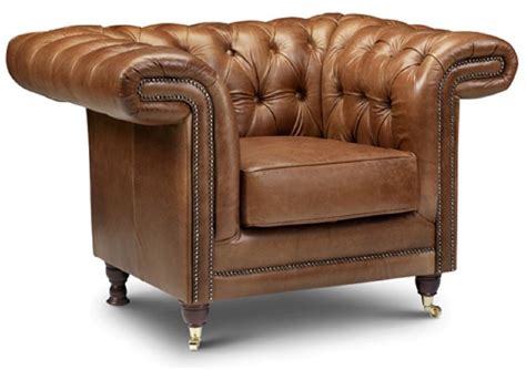 Casa Padrino Luxus Chesterfield Leder Sessel Braun Dunkelbraun Gold