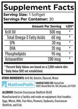 Nativepath Antarctic Krill Oil