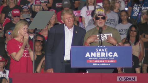 Former President Trump Holds Rally For Arizona Republicans C