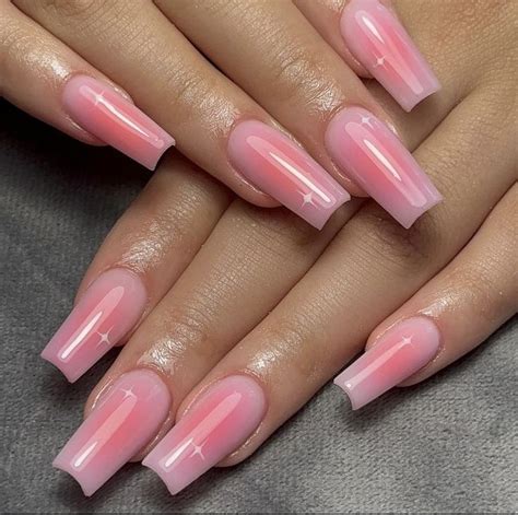 Pin By Nicole Cuezzo On Belleza Long Nails Gel Nails Pink Nails