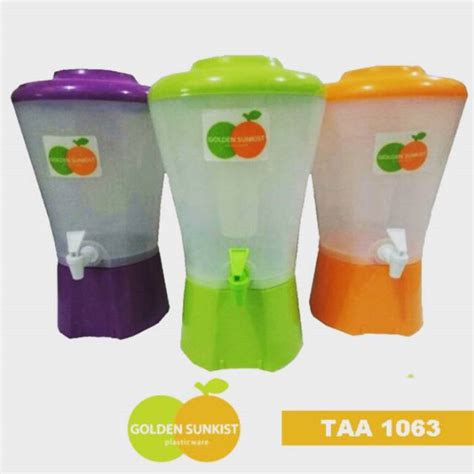 Jual Dispenser Air Minum Dispenser Golden Sunkist Drink Jar 10