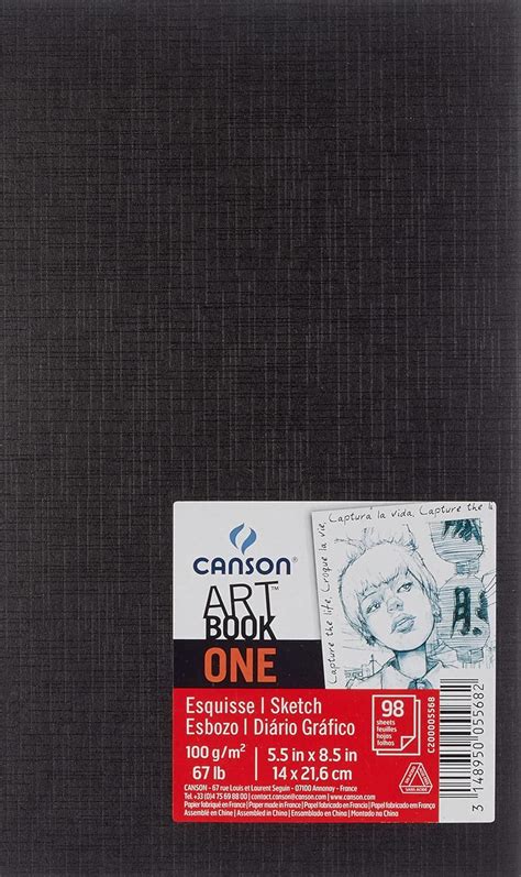 Canson One Art Book Carnet De Croquis Grain L Ger Gsm Lb