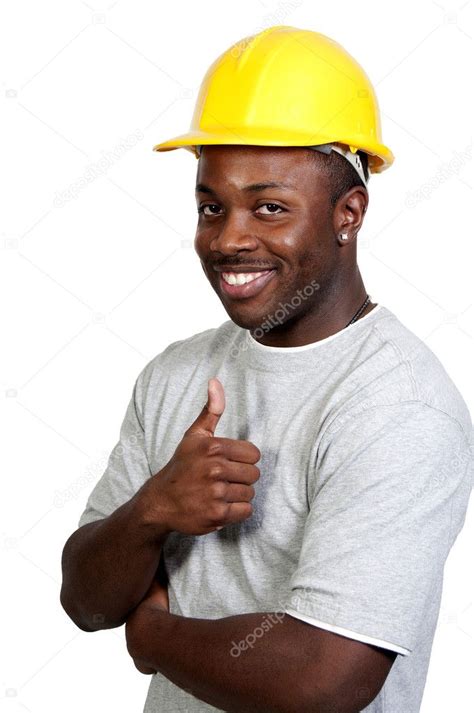 Black Construction Worker Stock Photo By ©robeo123 4811247