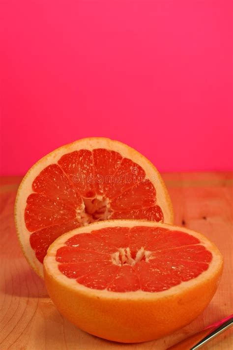 Pink Juicy Grapefruit Slices Stock Image Image Of Fruit Foodstuff