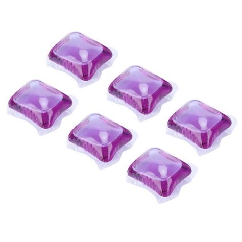 Shipenophy Dosettes De Lessive 60pcs Perle De Lessive 8g Dosettes De