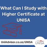 What Can I Study With Higher Certificate At Unisa