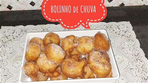 Como Fazer Bolinho De Chuva Sequinho E Fofinho Youtube