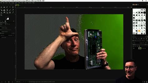 Remove Green Screen Background Using Gimp