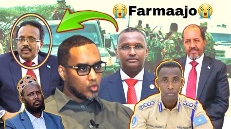 Deg Deg Farmaajo Iyo Fahad Oo Lawareegay Mahad Salaad Afgambiga Xasan