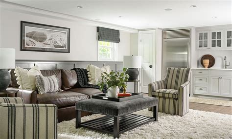 finished basement courtney ellen interior design